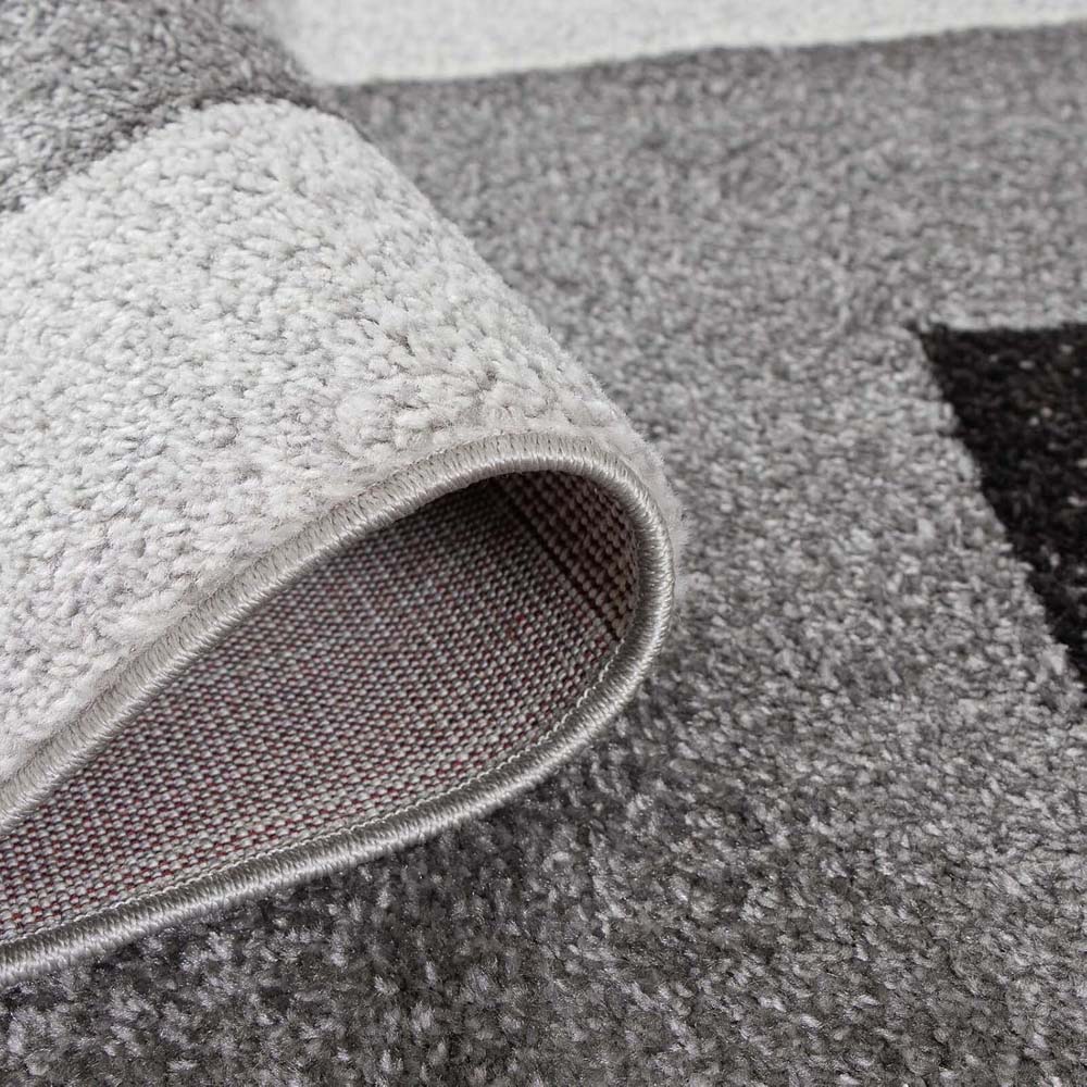 Tapis moderne - Cleo gris - close up Tapis moderne - Cleo gris - close up