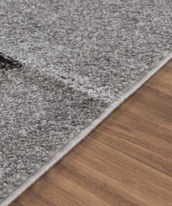 Tapis moderne - Cleo gris - close up, thumbnail Tapis moderne - Cleo gris - close up, thumbnail