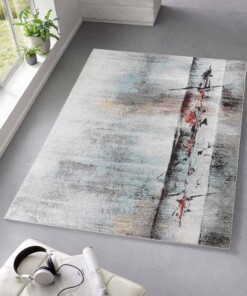 Tapis abstrait - Qira multi - sfeer