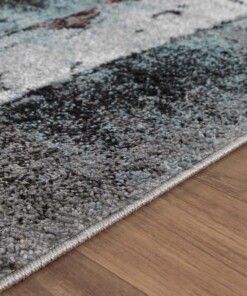 Tapis abstrait - Qira multi - close up, thumbnail Tapis abstrait - Qira multi - close up, thumbnail