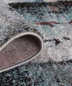 Tapis abstrait - Qira multi - close up, thumbnail Tapis abstrait - Qira multi - close up, thumbnail