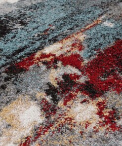 Tapis moderne - Arya multi - close up, thumbnail