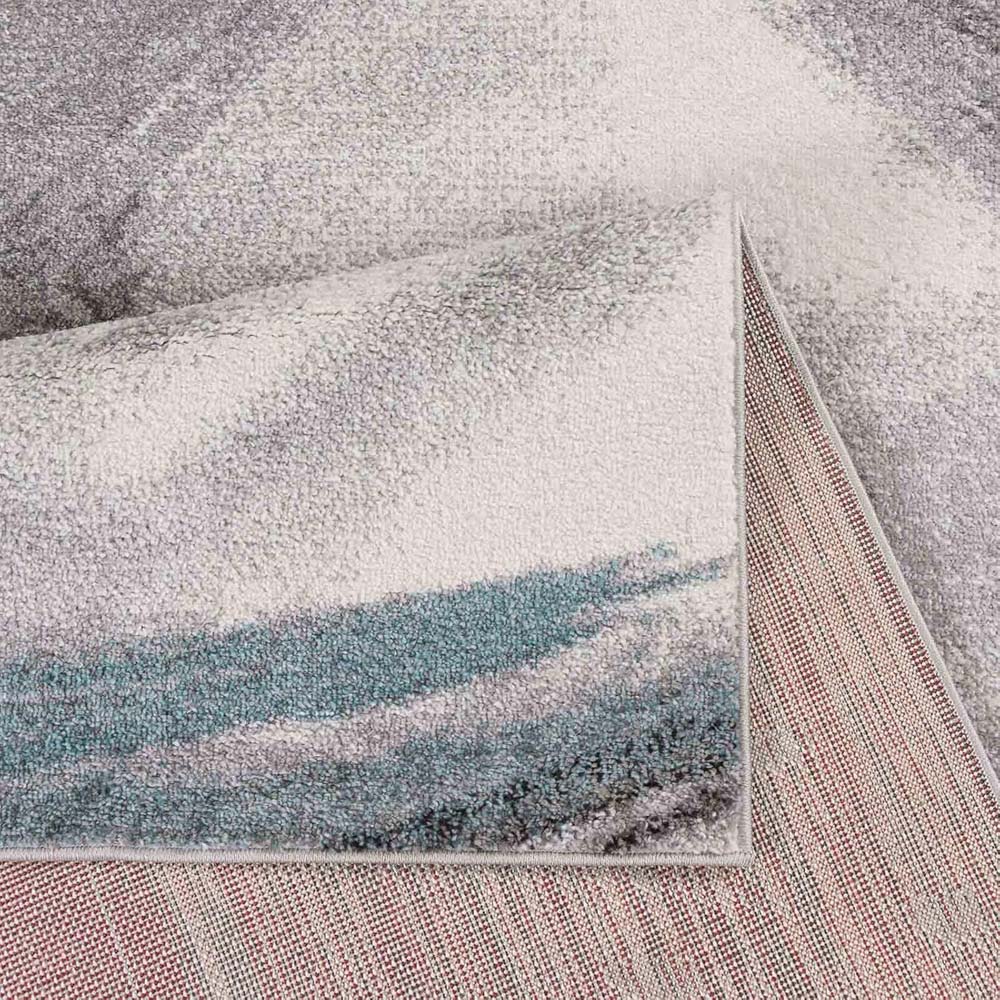 Tapis moderne - Axis bleu - close up Tapis moderne - Axis bleu - close up