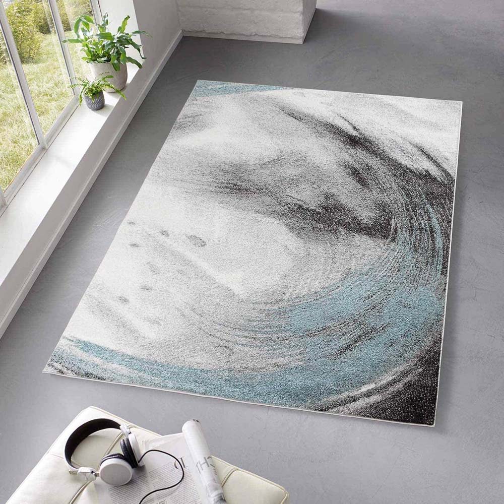 Tapis moderne - Axis bleu - sfeer Tapis moderne - Axis bleu - sfeer