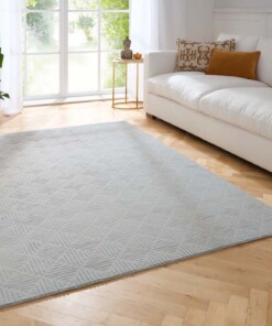 Tapis doux - Emily Diamond gris