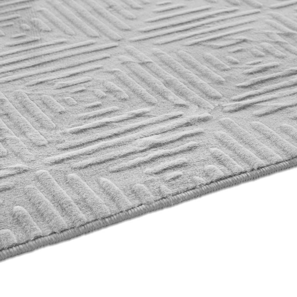Tapis doux - Emily Diamond gris Tapis doux - Emily Diamond gris