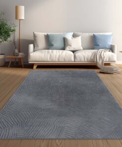 Tapis doux - Emily Striped anthracite - sfeer