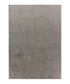 Tapis doux - Emily Circles taupe - overzicht