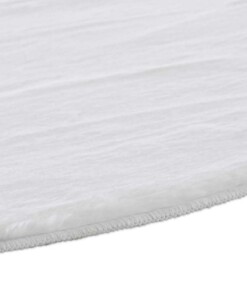 Tapis ovale - Svea blanc Tapis ovale - Svea blanc