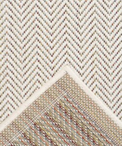 Tapis extérieur - Evia crème - close up, thumbnail
