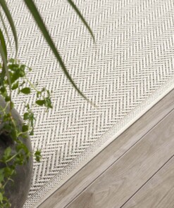 Tapis extérieur - Evia beige/gris - close up, thumbnail Tapis extérieur - Evia beige/gris - close up, thumbnail