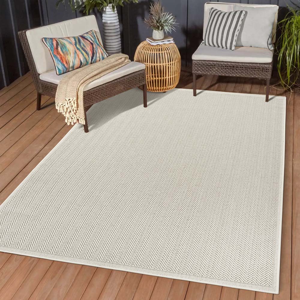 Tapis extérieur - Evia beige/gris - sfeer Tapis extérieur - Evia beige/gris - sfeer