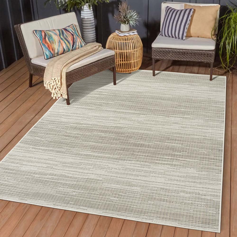 Tapis extérieur - Suvi beige/gris - sfeer Tapis extérieur - Suvi beige/gris - sfeer