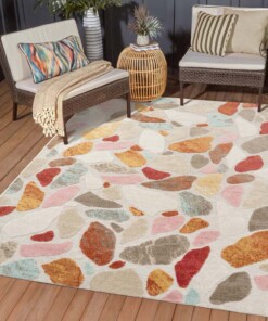 Tapis extérieur - Pebbles multi - sfeer