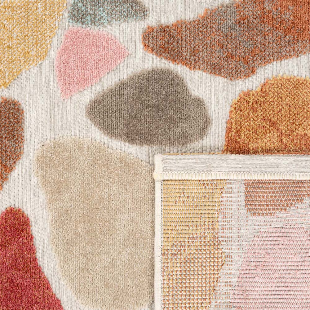 Tapis extérieur - Pebbles multi - close up Tapis extérieur - Pebbles multi - close up