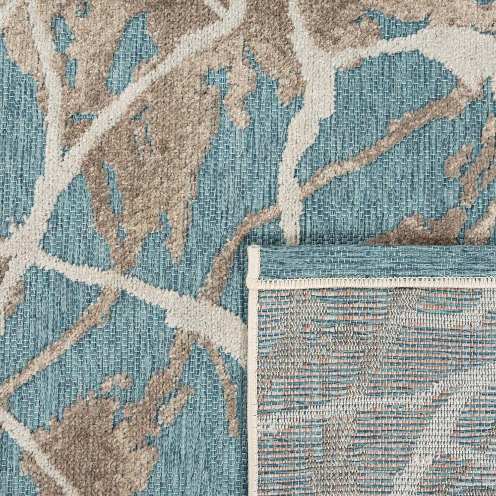 Tapis extérieur - Marble bleu - close up Tapis extérieur - Marble bleu - close up