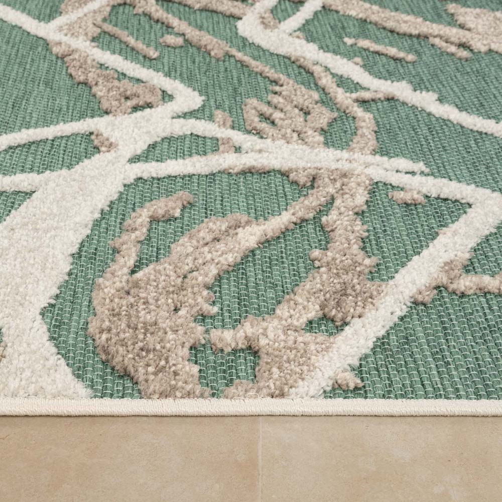 Tapis extérieur - Marble vert - close up Tapis extérieur - Marble vert - close up