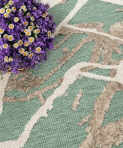 Tapis extérieur - Marble vert - close up, thumbnail Tapis extérieur - Marble vert - close up, thumbnail