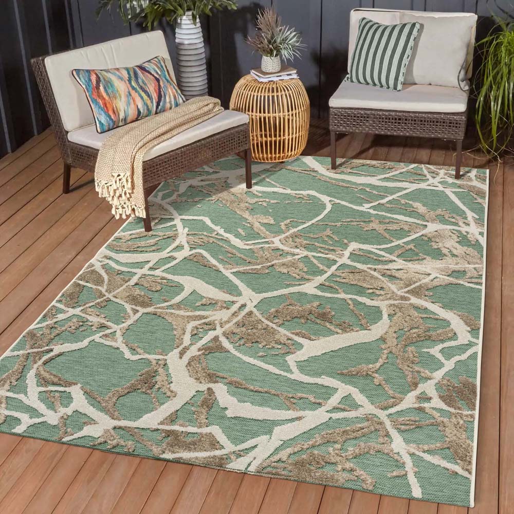 Tapis extérieur - Marble vert - sfeer Tapis extérieur - Marble vert - sfeer