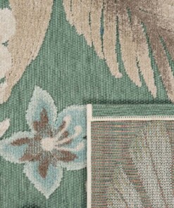 Tapis extérieur fleurs - Yara vert - close up, thumbnail Tapis extérieur fleurs - Yara vert - close up, thumbnail
