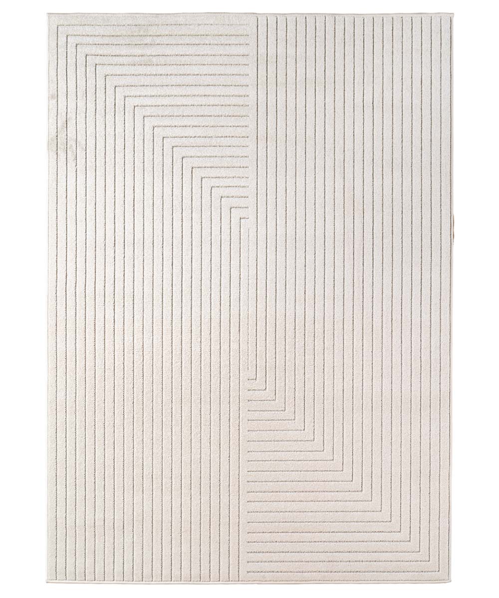 Tapis d'extérieur Scandinave - Naara Lini crème - overzicht Tapis d'extérieur Scandinave - Naara Lini crème - overzicht