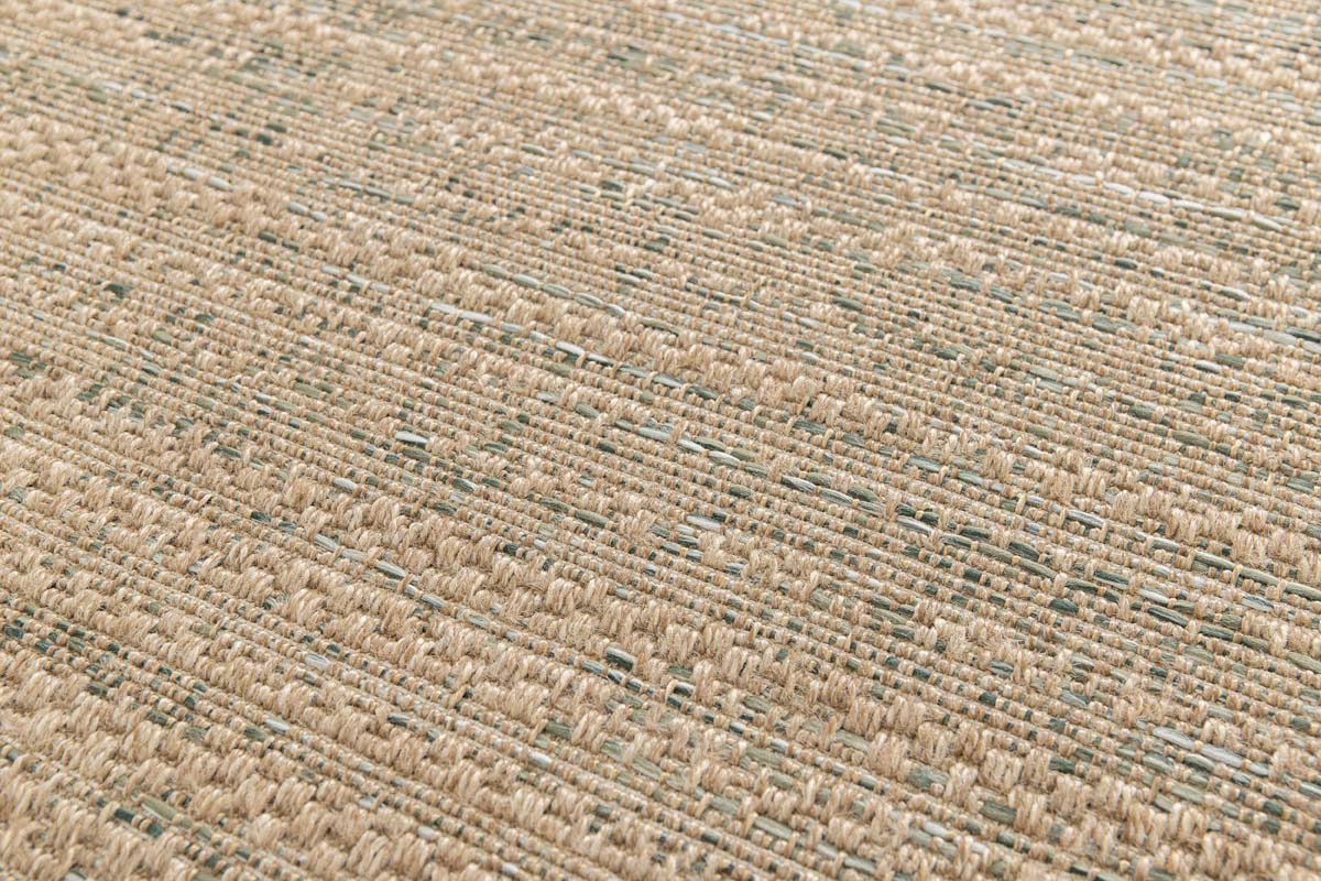 Tapis Extérieur - Corde Melange Naturel/Vert Tapis Extérieur - Corde Melange Naturel/Vert