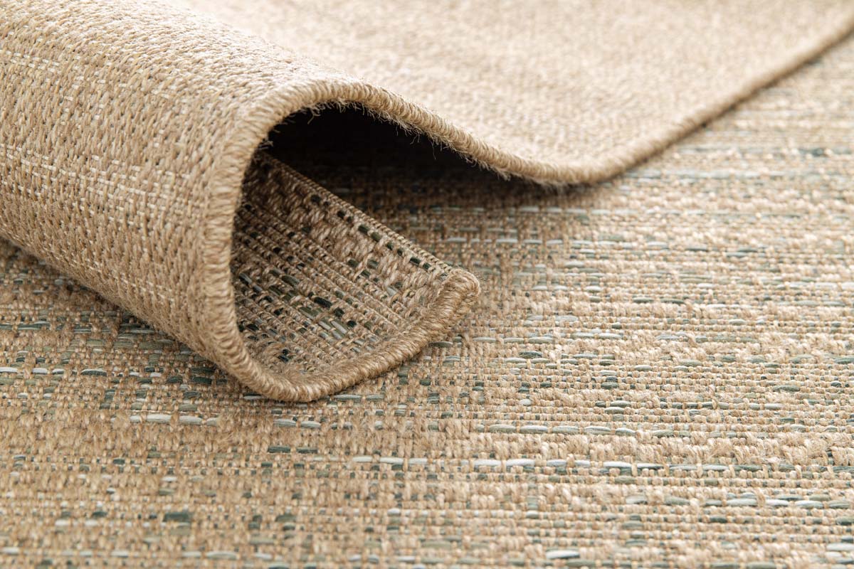 Tapis Extérieur - Corde Melange Naturel/Vert Tapis Extérieur - Corde Melange Naturel/Vert