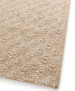 Tapis Extérieur Carreaux - Corde Trellis Naturel/Blanc Tapis Extérieur Carreaux - Corde Trellis Naturel/Blanc