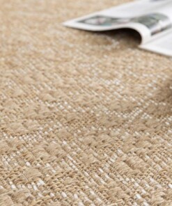 Tapis Extérieur Carreaux - Corde Trellis Naturel/Blanc Tapis Extérieur Carreaux - Corde Trellis Naturel/Blanc