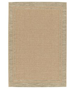 Tapis Extérieur Carreaux - Corde Cadre Naturel/Vert - overzicht