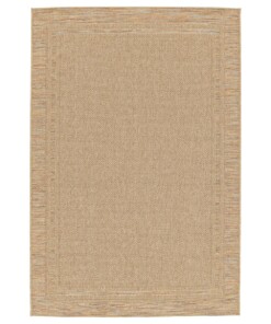 Tapis Extérieur Carreaux - Corde Cadre Naturel/Coucher de Soleil - overzicht