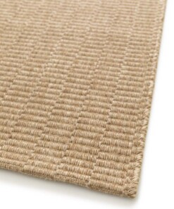 Tapis d’extérieur rayé - Corde Grid naturel