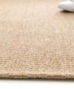 Tapis d’extérieur rayé - Corde Grid naturel