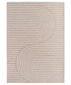 Tapis d'extérieur - Mira Curve beige - overzicht