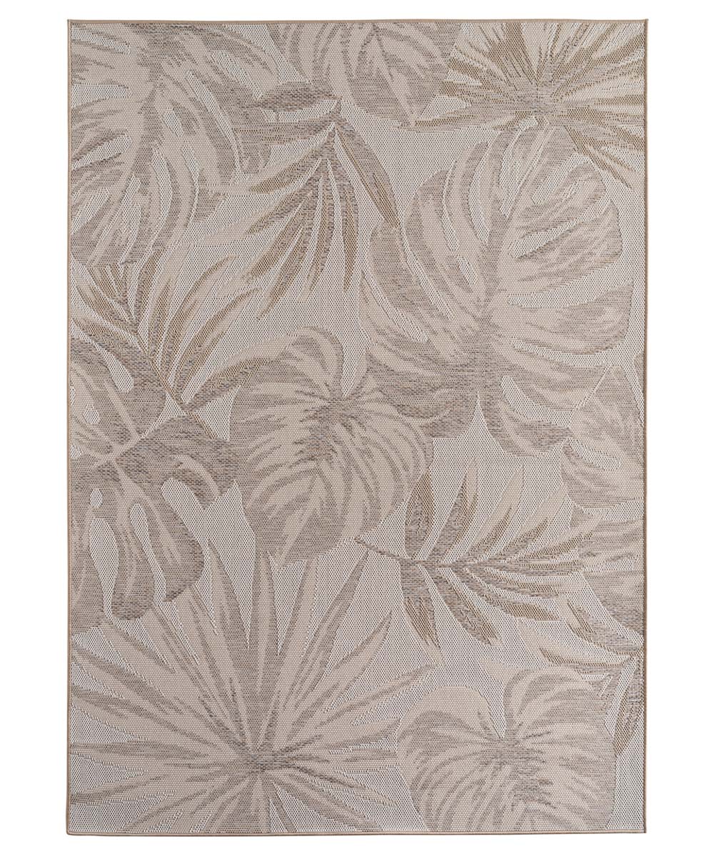 Tapis d'extérieur - Mira Leaf beige - overzicht Tapis d'extérieur - Mira Leaf beige - overzicht