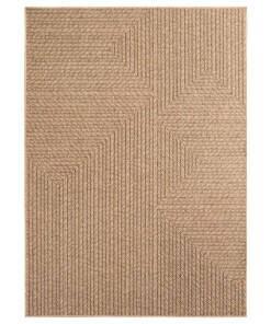 Tapis d’extérieur aspect jute - Cana Riva beige - overzicht