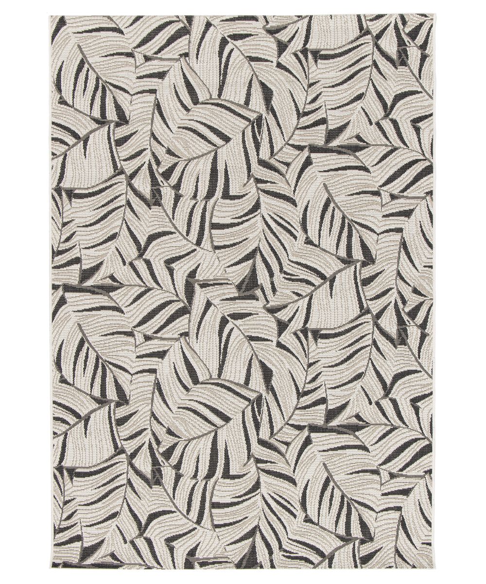 Tapis Extérieur Feuilles de Palmier - Verdance Canopy Noir - overzicht Tapis Extérieur Feuilles de Palmier - Verdance Canopy Noir - overzicht