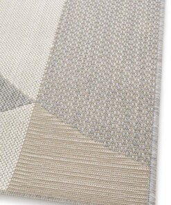 Tapis Extérieur Abstrait - Verdance Celeste Gris/Beige