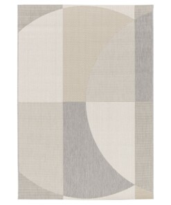 Tapis Extérieur Abstrait - Verdance Celeste Gris/Beige - overzicht