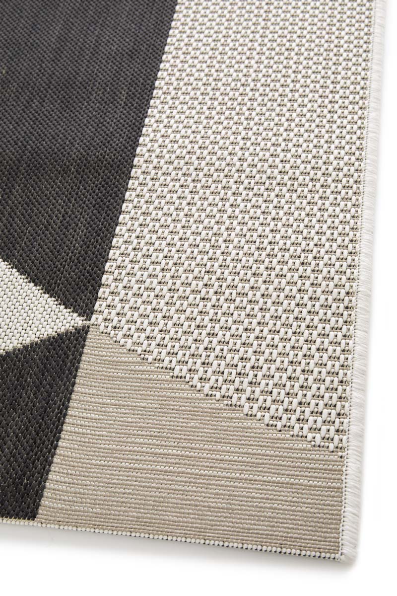 Tapis Extérieur Abstrait - Verdance Celeste Noir/Beige Tapis Extérieur Abstrait - Verdance Celeste Noir/Beige