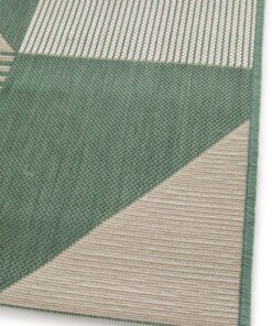 Tapis Extérieur Carreaux - Verdance Mesa Vert/Beige Tapis Extérieur Carreaux - Verdance Mesa Vert/Beige
