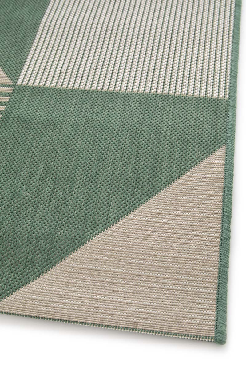 Tapis Extérieur Carreaux - Verdance Mesa Vert/Beige Tapis Extérieur Carreaux - Verdance Mesa Vert/Beige