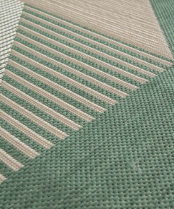 Tapis Extérieur Carreaux - Verdance Mesa Vert/Beige