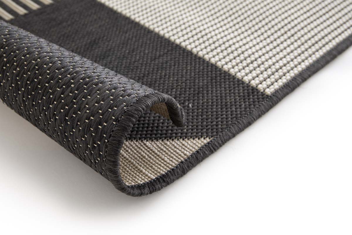 Tapis Extérieur Carreaux - Verdance Mesa Noir/Beige Tapis Extérieur Carreaux - Verdance Mesa Noir/Beige