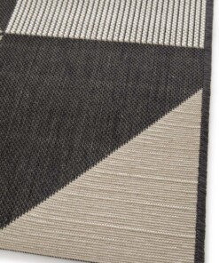 Tapis Extérieur Carreaux - Verdance Mesa Noir/Beige Tapis Extérieur Carreaux - Verdance Mesa Noir/Beige