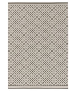 Tapis Extérieur Carreaux - Verdance Trellis Gris - overzicht