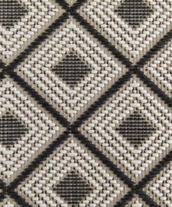 Tapis Extérieur Carreaux - Verdance Trellis Gris