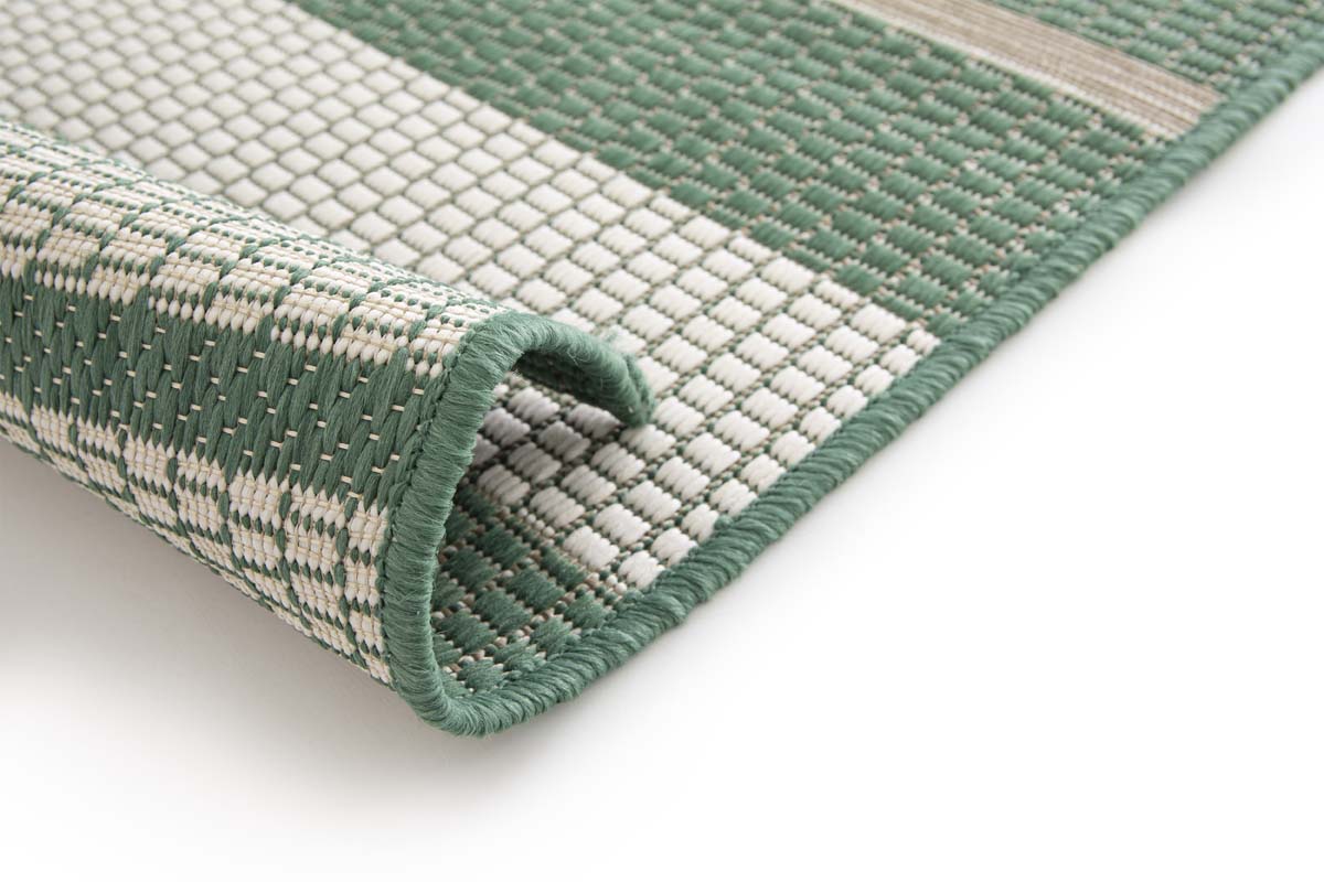 Tapis Extérieur Rayé - Verdance Cadence Vert Tapis Extérieur Rayé - Verdance Cadence Vert