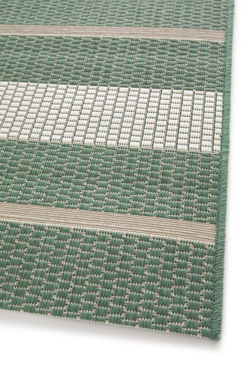 Tapis Extérieur Rayé - Verdance Cadence Vert Tapis Extérieur Rayé - Verdance Cadence Vert
