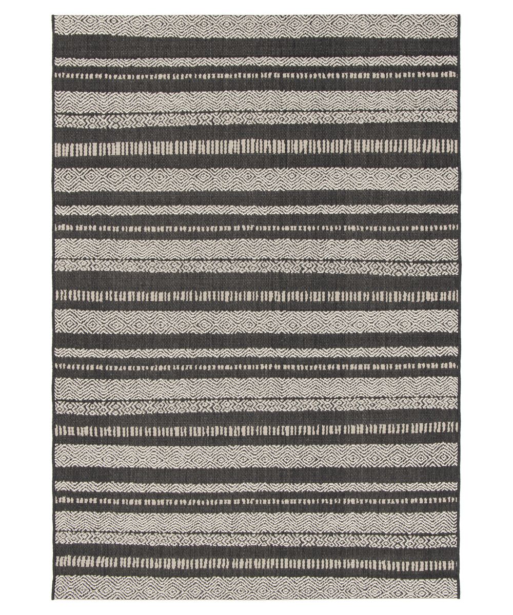 Tapis Extérieur Rayé - Verdance Cadence Noir - overzicht Tapis Extérieur Rayé - Verdance Cadence Noir - overzicht